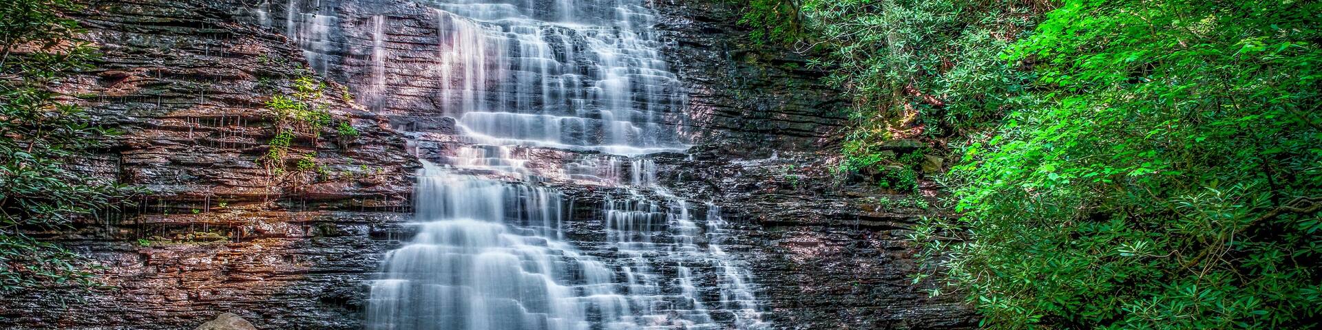 Benton Falls in Tennessee