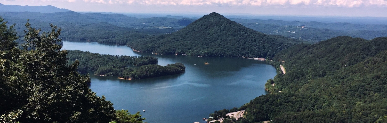 Parksville Lake from Chilhowee.