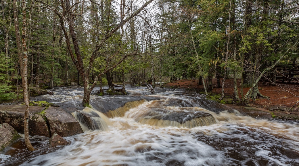 Wisconsin waterfalls in Marinette County