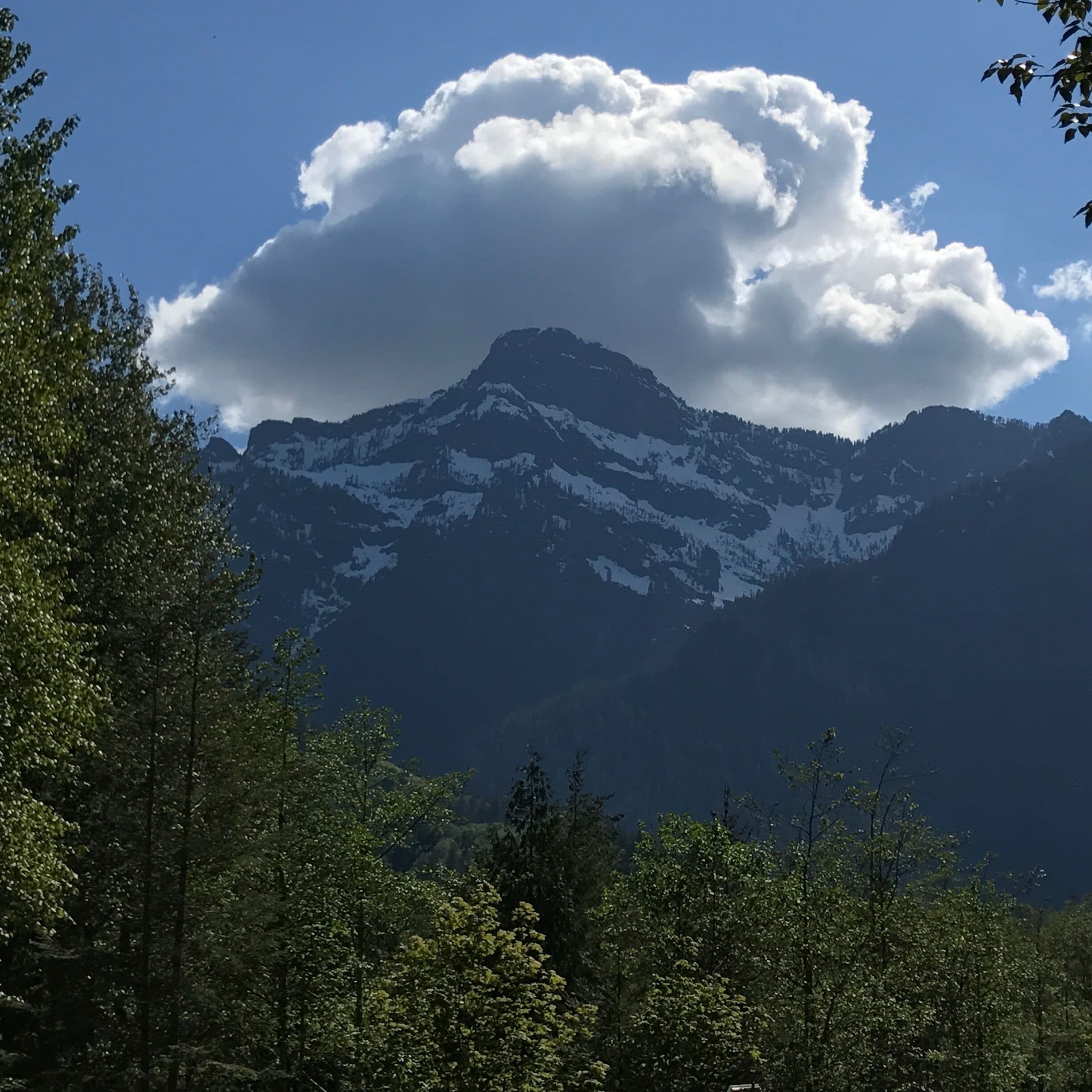 The Cascades are pretty in the Spring as the snow melts.  This isn't Mt Index, but a view of peaks just south from Index, WA where there is much mountain climbing and outdoor rock climbing. #lifeatexpedia