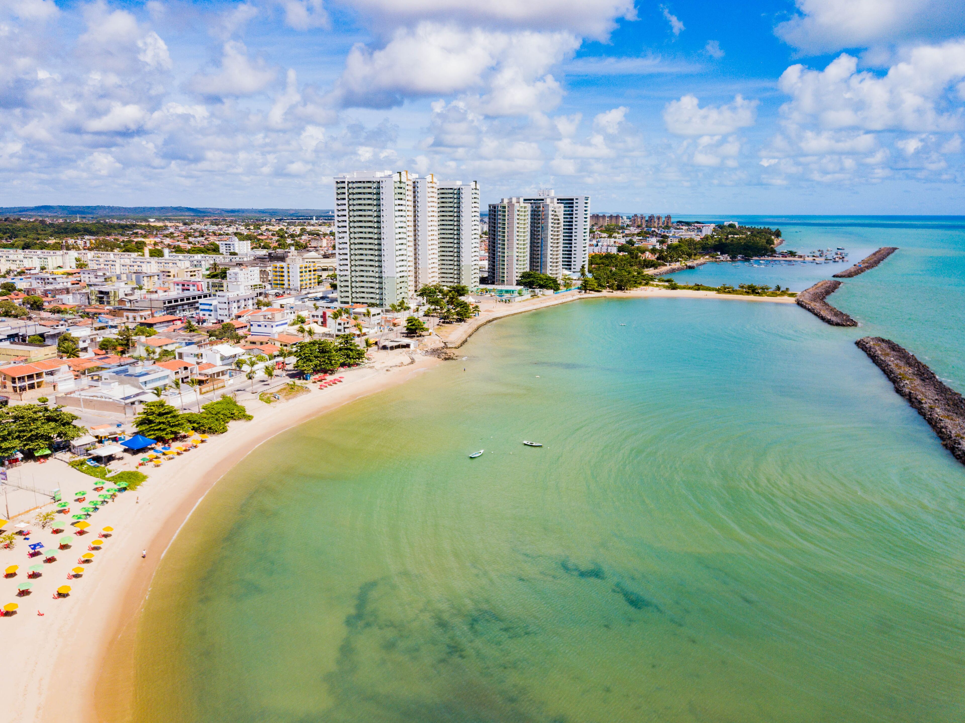 Paulista, Pernambuco - aerial view of Pau Amarelo