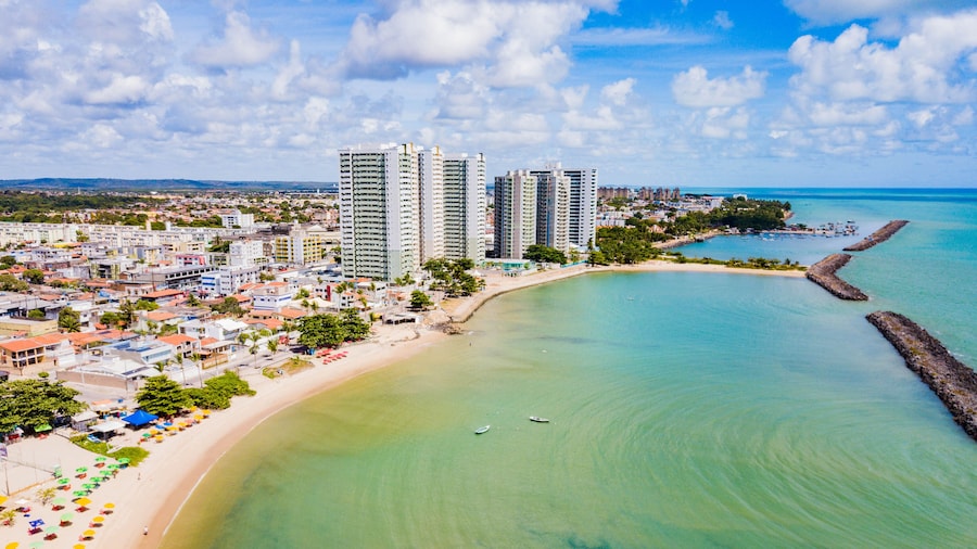 Paulista, Pernambuco - aerial view of Pau Amarelo