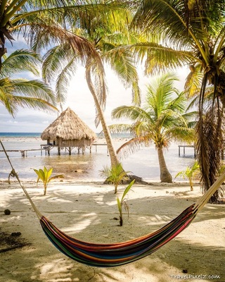 Welcome to paradise. If you happen to be in the beautiful country of Belize some day, don't miss out on Glovers Reef. This beautiful little island is every Robinson Crusoe's dream and the best thing is: one week on this island comes at a backpackers budget. A paradise that doesn't break the bank. Check out www.travelpixelz.com for more in depth information. Happy travels. #belize #gloversreef #island