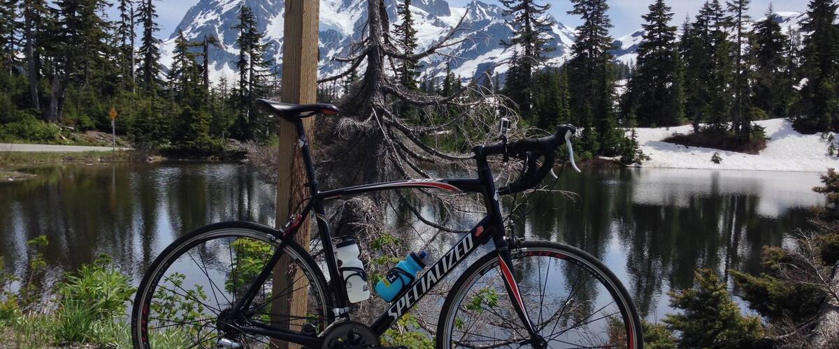 A chilly late June ride up Mount Baker, WA