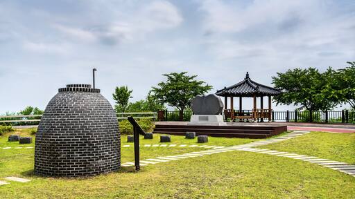Park at New Dora Observatory at DMZ, South Korea
