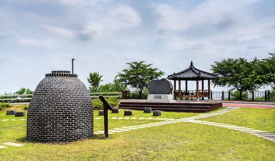 Park at New Dora Observatory at DMZ, South Korea