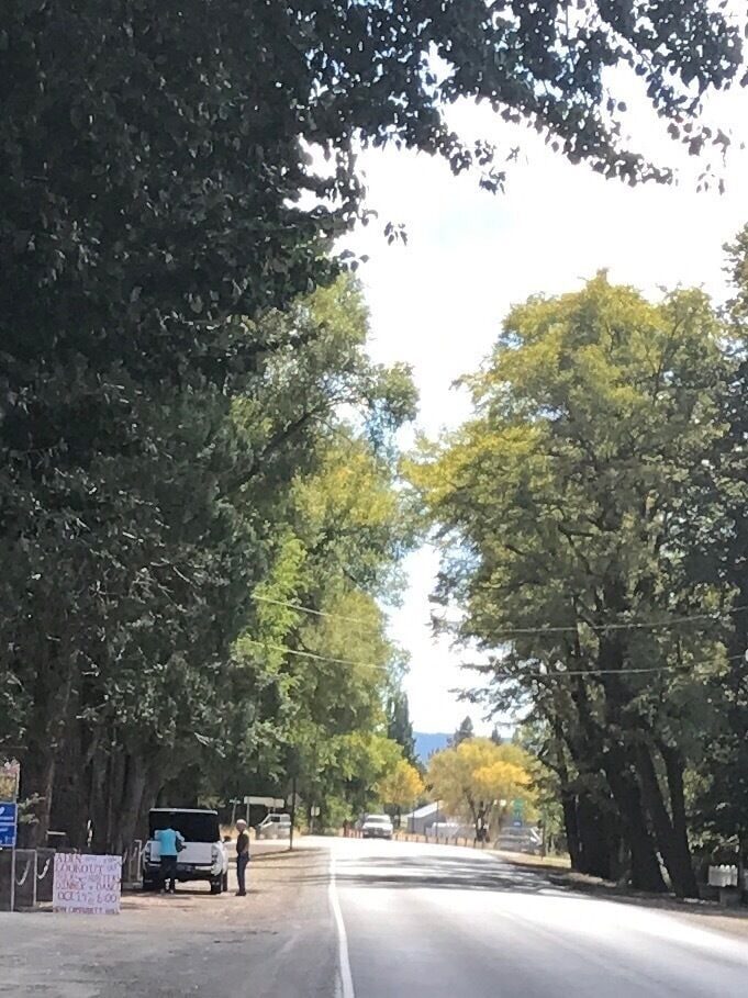 Sleepy Sunday in even sleepier Adin in Modoc County 