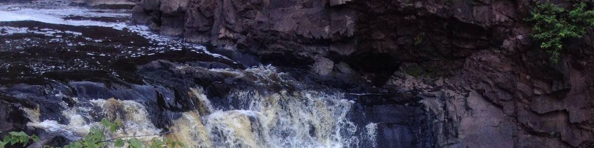 Neat place to swim with a short hike.