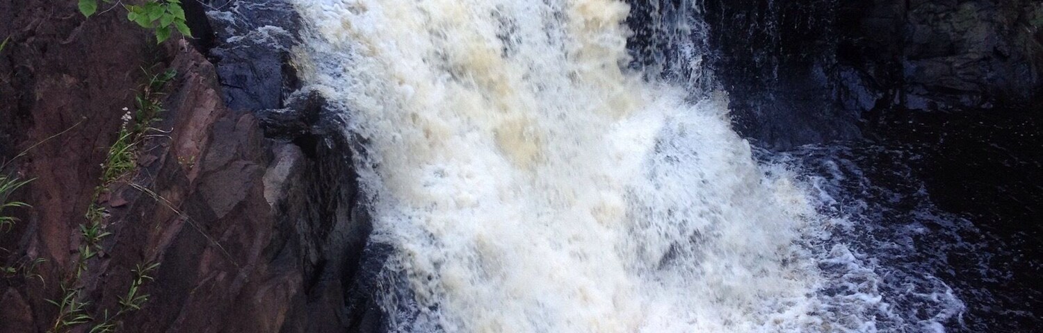 Neat place to swim with a short hike.