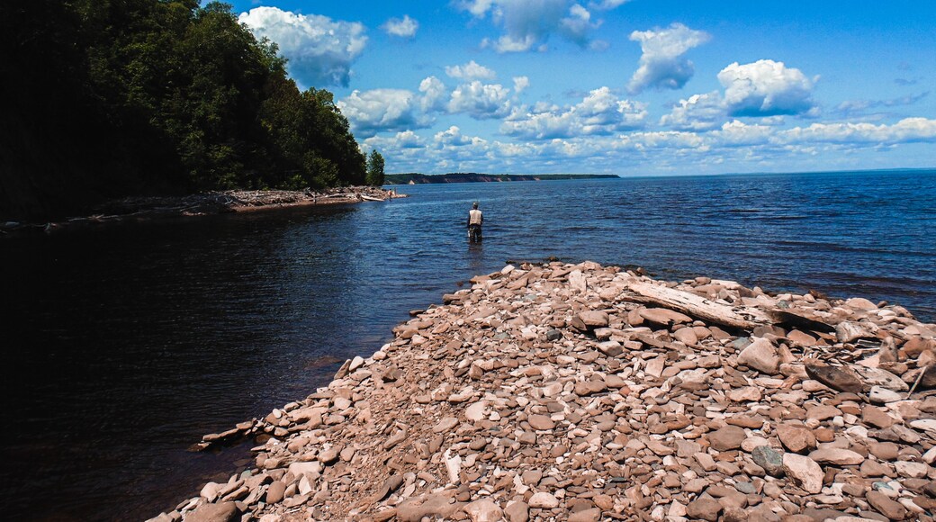 Beautiful place to welcome Lake Superior. Off the beaten path but worth the views #localsecrets