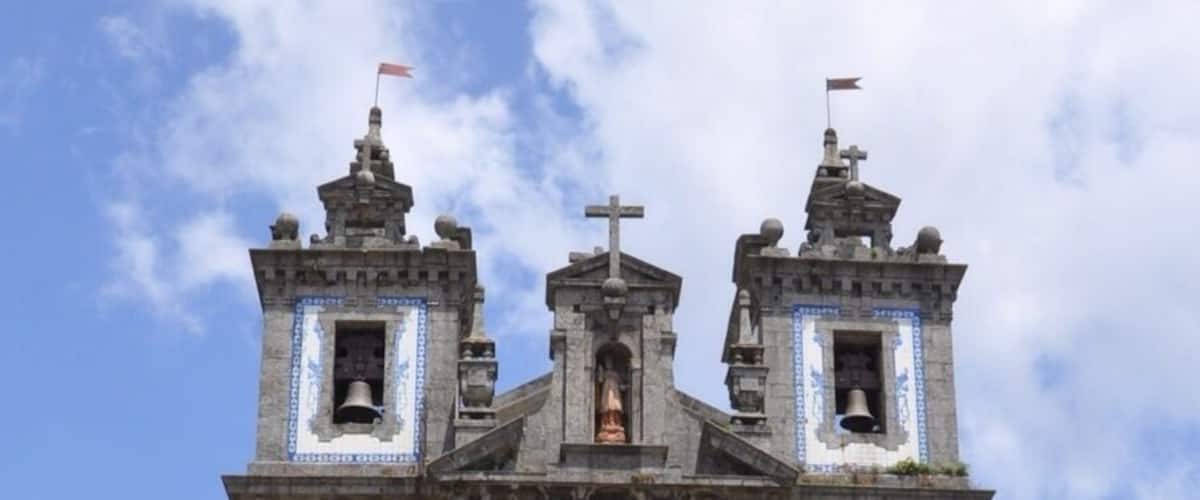 Igreja de Santo Ildefonso is an 18th-century church in Porto, Portugal, found near Batalha Square. Completed in 1739, the church was built in a proto-Baroque style and has a façade of azulejo tilework. The church is named in honour of the Visigoth Ildephonsus of Toledo, bishop of Toledo from 657 until his death in 667.