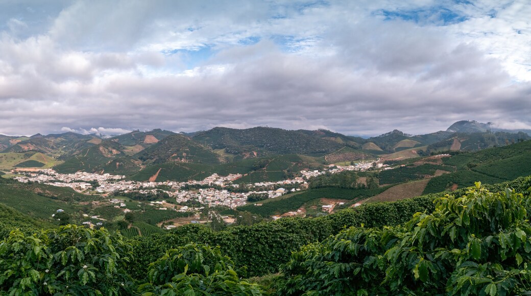 Panoramic view of Alto Caparao coffee town