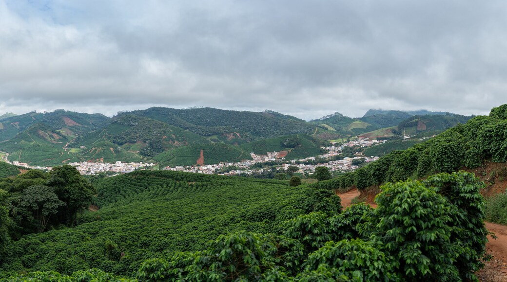 Stunning panoramic view of Caparao Park, Brazil's best coffee producer