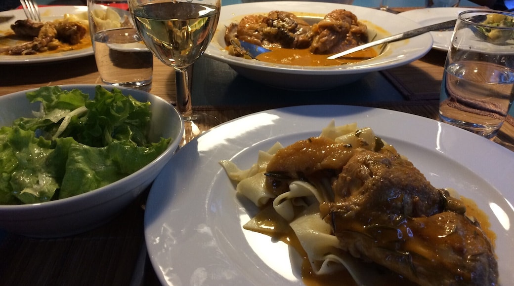 If you're not staying in their amazing villa, at least go for a proper meal! The food here is all home made, with mostly ingredients that get picked from the garden on the same day. For a real taste of Croatia, go for a meal here. They also serve wine from their own vineyard.