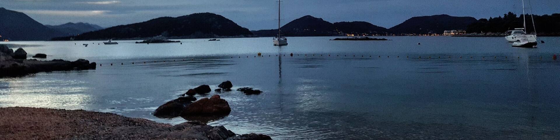 Early morning in Port of #sudurad #croatia