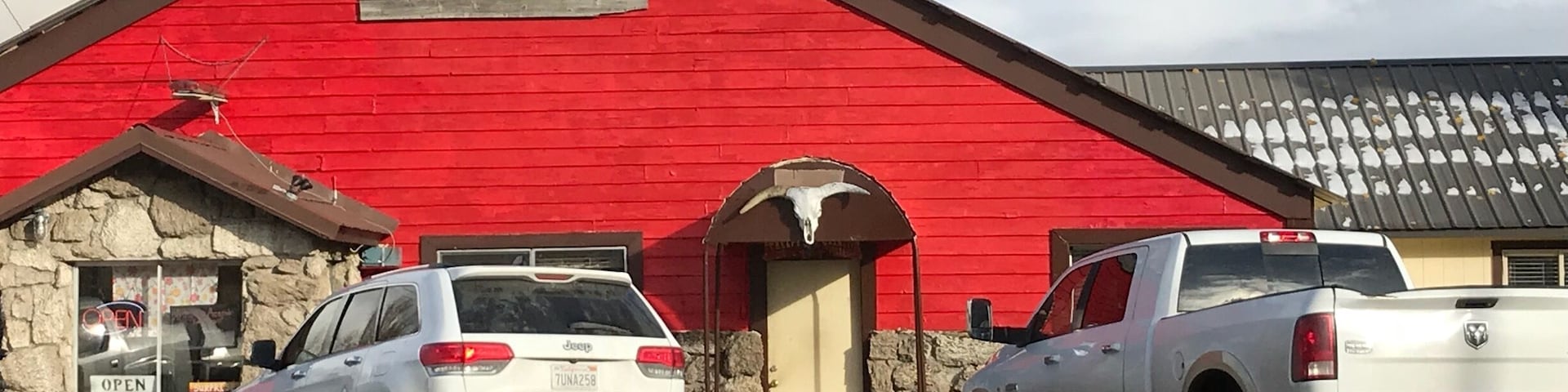 Cool little country bar in a remote Old West outpost of a town: Cedarville #Red