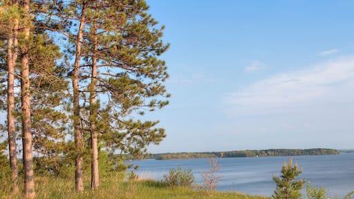 Lake Wissota State Park is by Chippewa Falls in Wisconsin