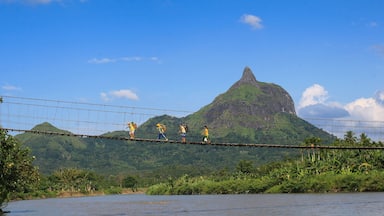 serelo hill, a hill shaped like a thumb that is an icon of Lahat district, South Sumatra, Indonesia