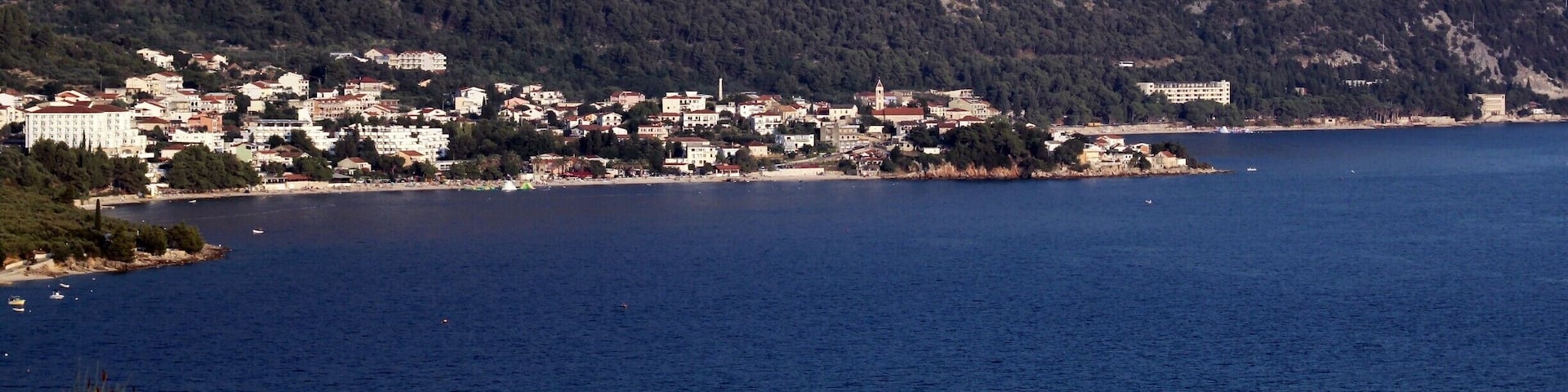 Podaca - the view to Gradac