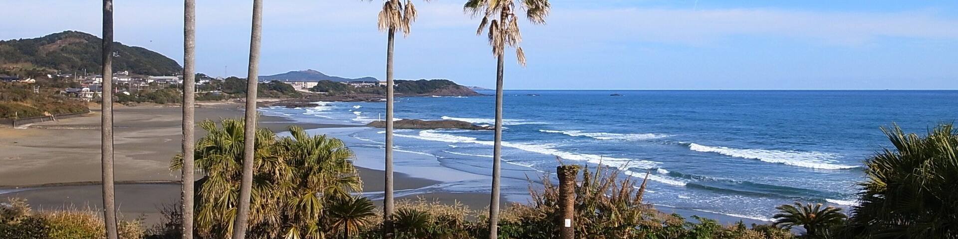 太平洋ドライブインの2F(旧レストラン)からの眺め