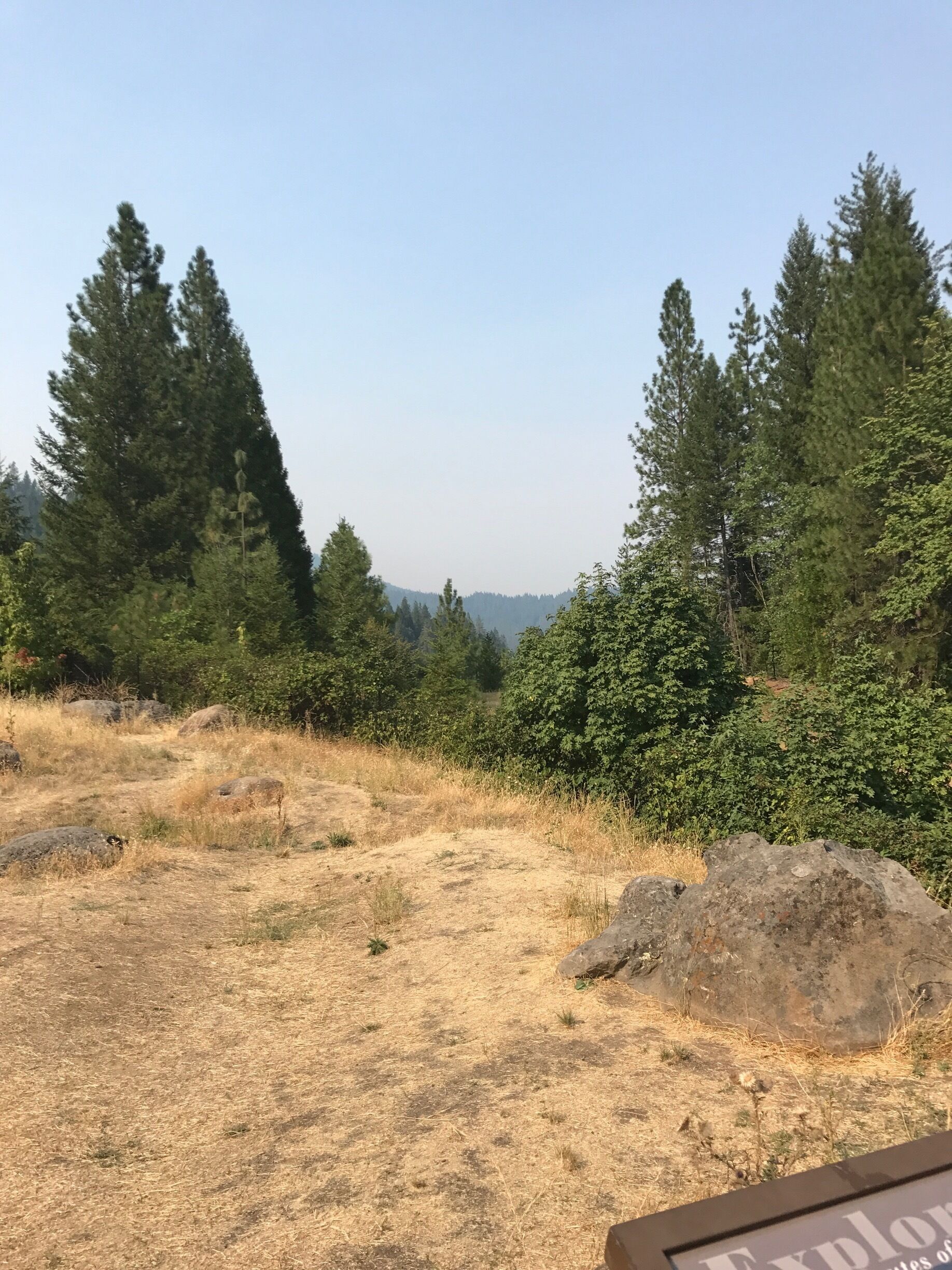 Nice little Vista point off Interstate 5