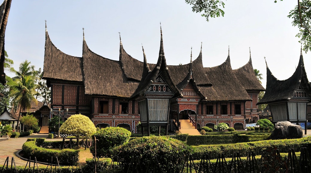 Traditional house on West Sumatra, Indonesia
