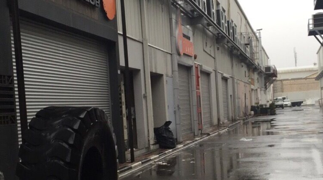 A way of life #crossfit #kuwait #rain when beauty and strength unite under the same roof