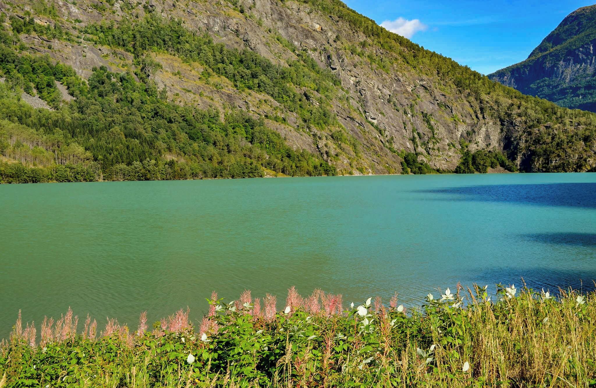 Short walk from the cruise ship mooring to this lovely fyord walk.