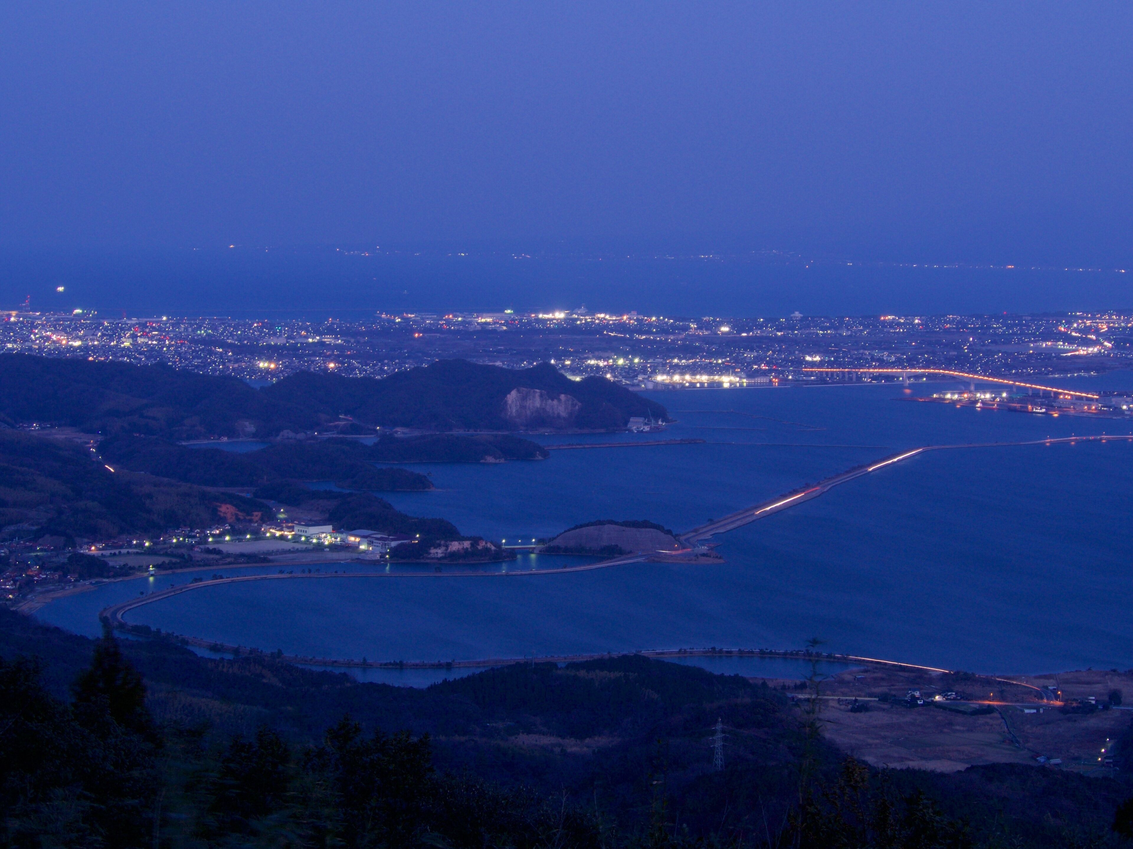 View of Sakaiminato, Tottori, Japan