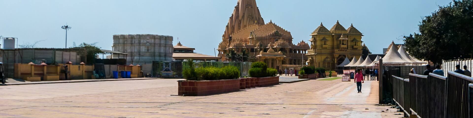 The Somanath temple or Deo Patan, is a Hindu temple located in Prabhas Patan, Veraval in Gujarat, India.