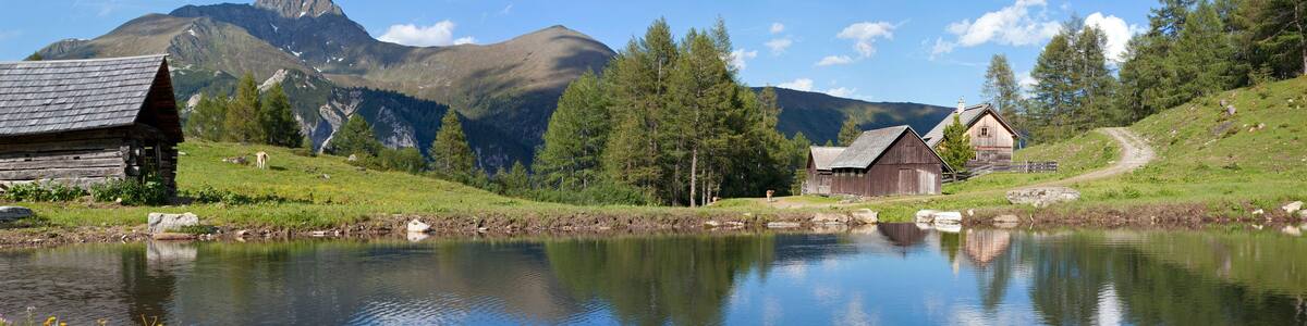 Eine Lacke vor der oberen Neuwirtshütte