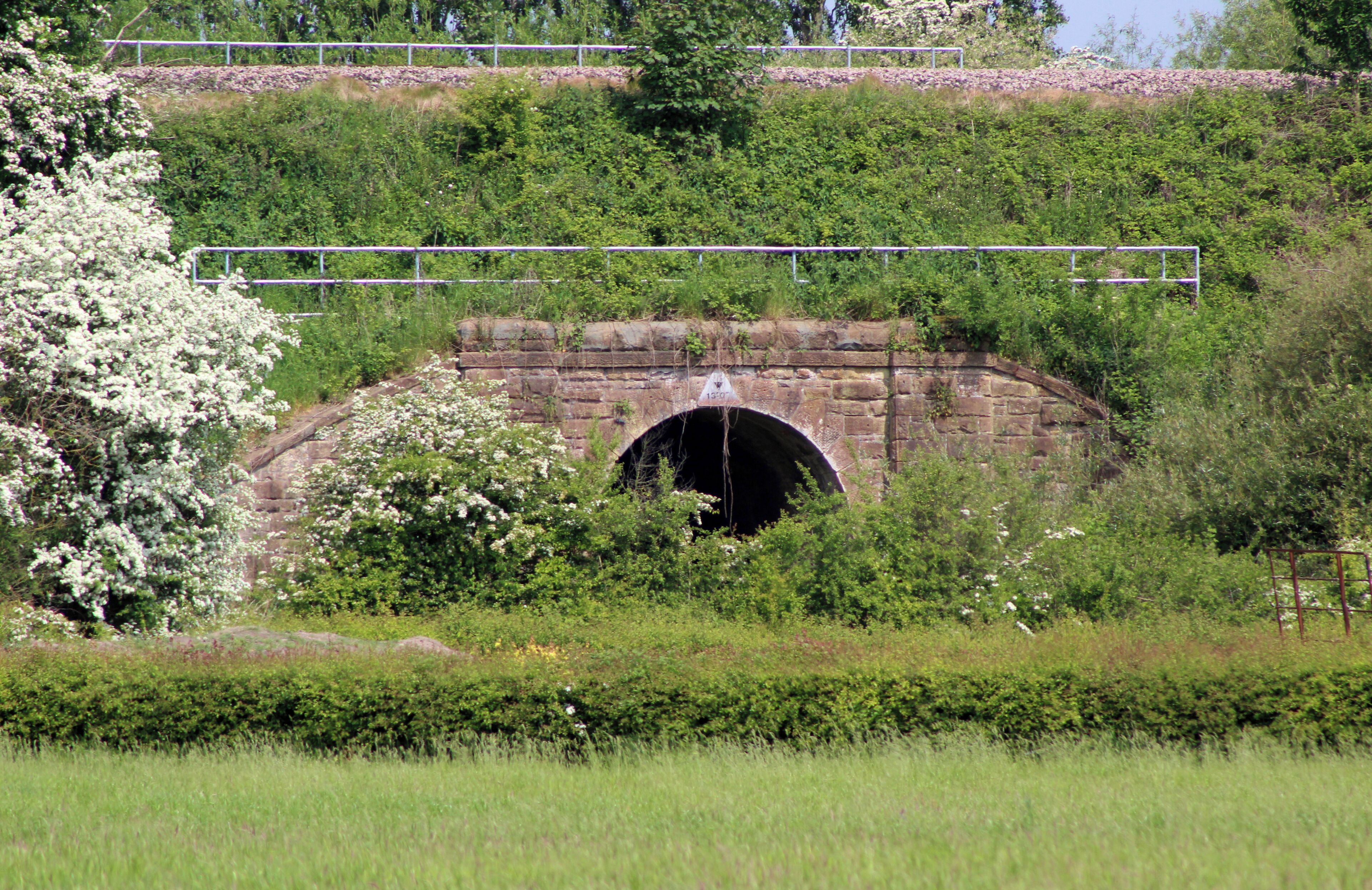 View across the field from Lower Road