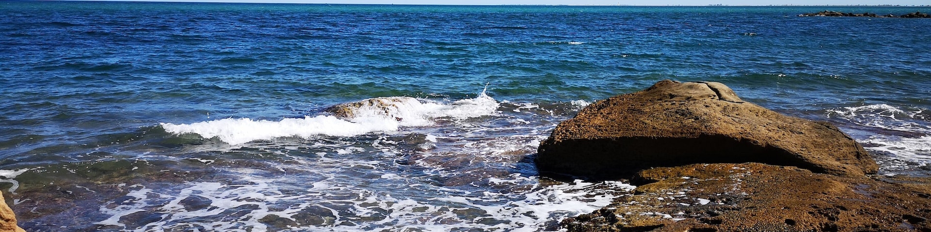 roca, naturaleza, olas, la costa, azul, vista del mar, costa, olas, gemas, viajando, oleaje, verano, pedregoso, isla, el perello, tarragona