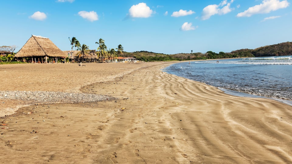 View at Venao beach in Azuero peninsula, Panama.