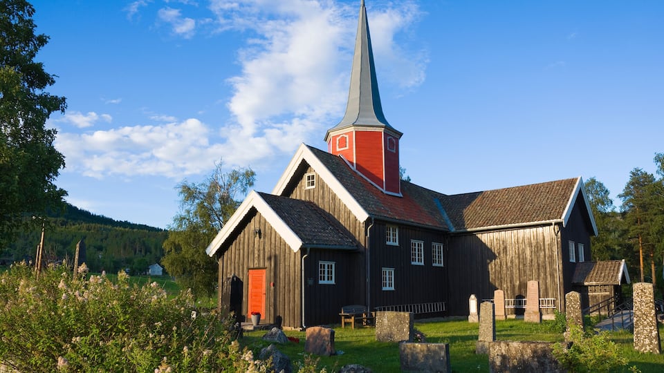 Flesberg stave church, Norway