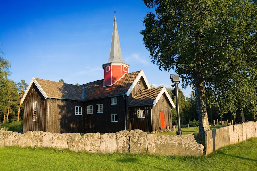 Flesberg stave church, Norway