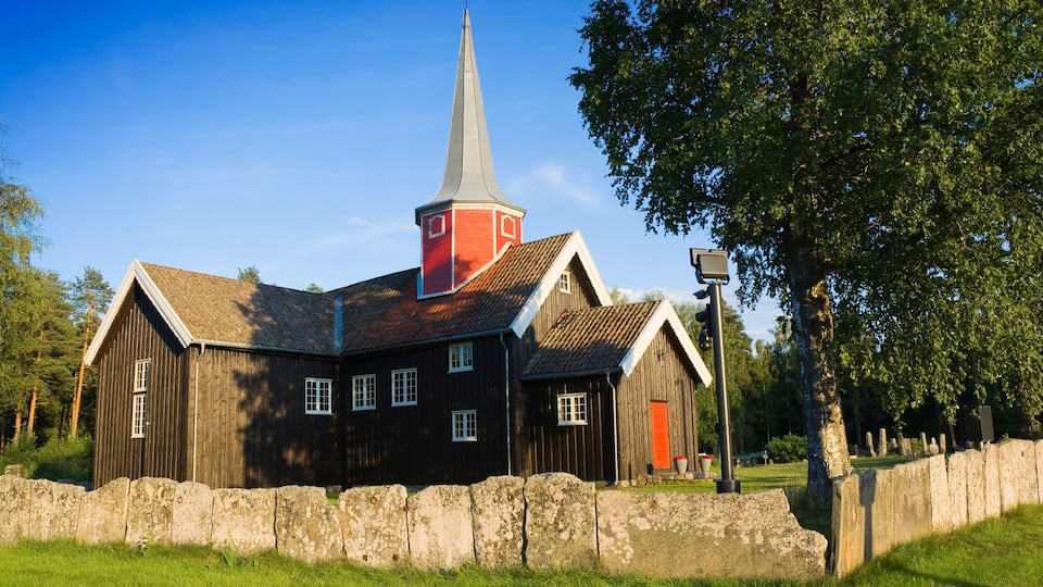 Flesberg stave church, Norway