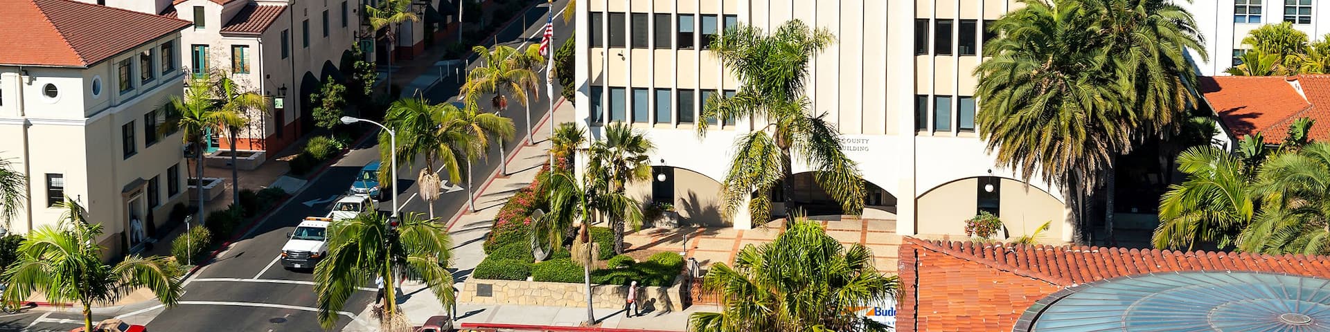 urban landscape of the city of Santa Barbara, California ; Shutterstock ID 398939668
