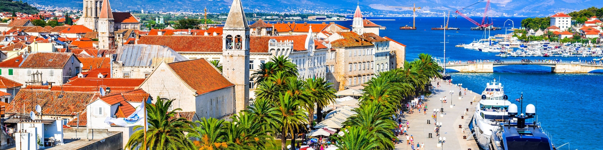 Trogir, Split, Dalmatia region of Croatia