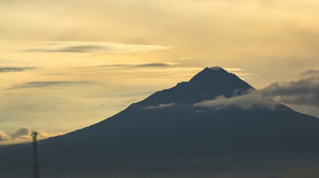 Mount Merapi in his Silent.