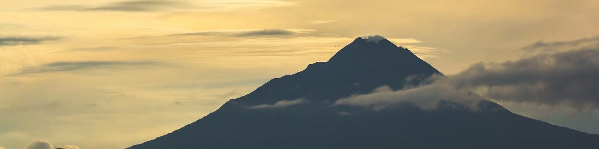 Mount Merapi in his Silent.