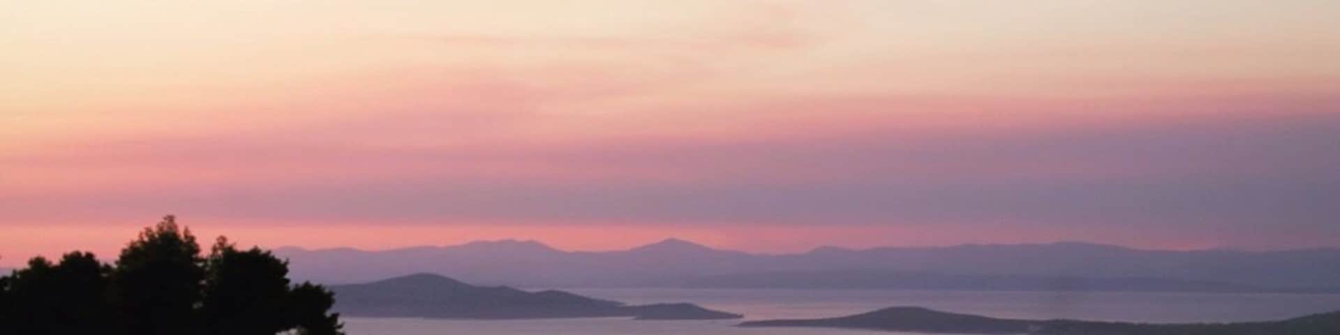 The Scooter Trip while sundown was magical!