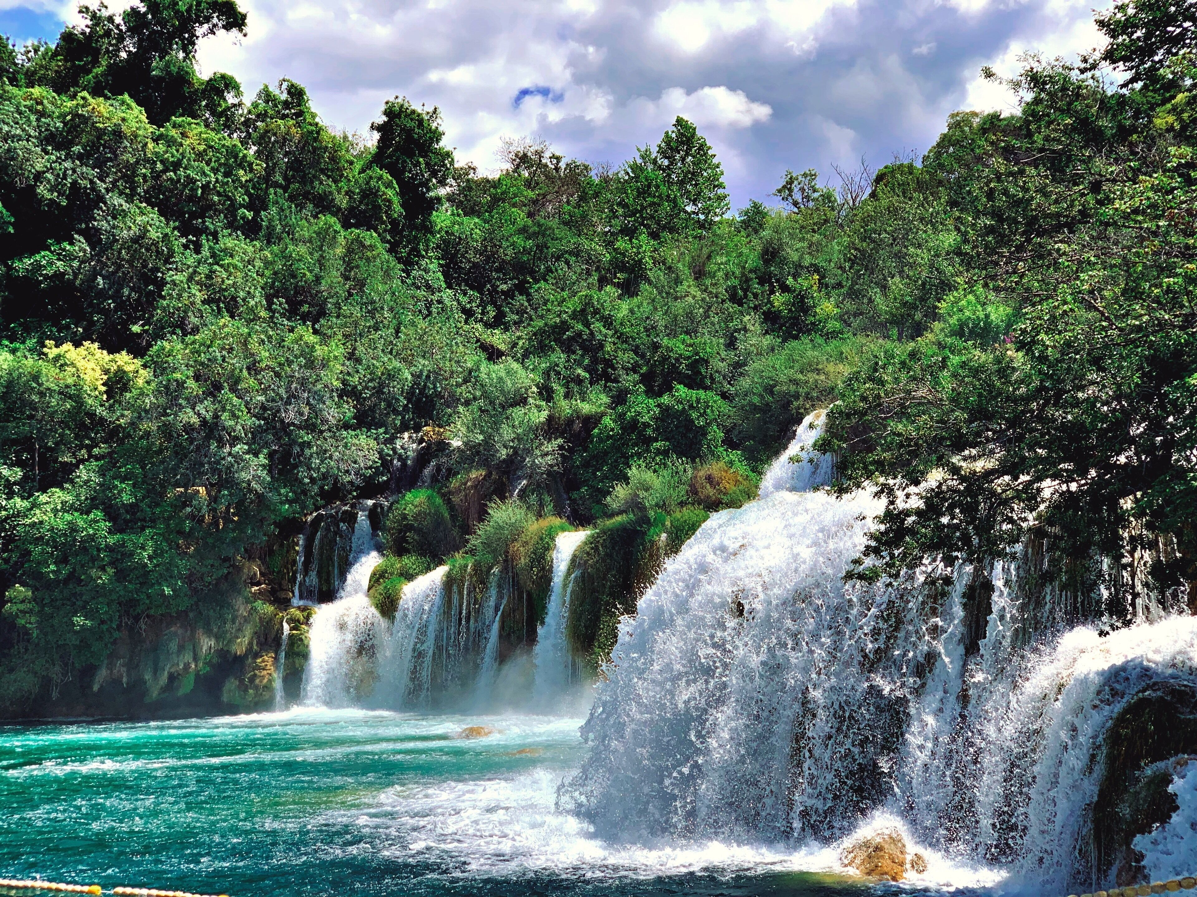 Skradinski buk, the longest and most commonly visited waterfall on Krka River. A must visit when you’re in Croatia.