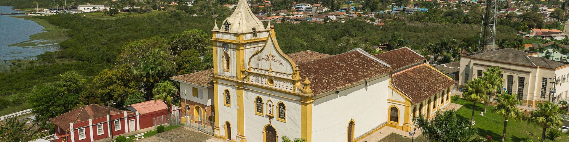 Cidade de Antonina, no Paraná, Brasil / Antonina city, in state Paraná, Brazil