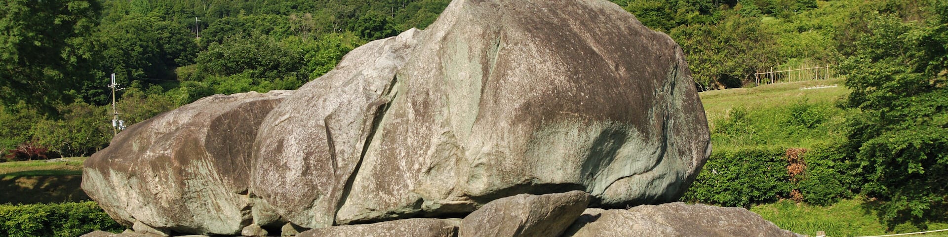 Ishibutai Kofun in Asuka, Nara Prefecture, Japan.