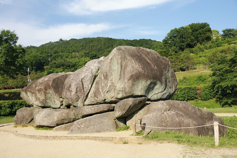 Ishibutai Kofun in Asuka, Nara Prefecture, Japan.