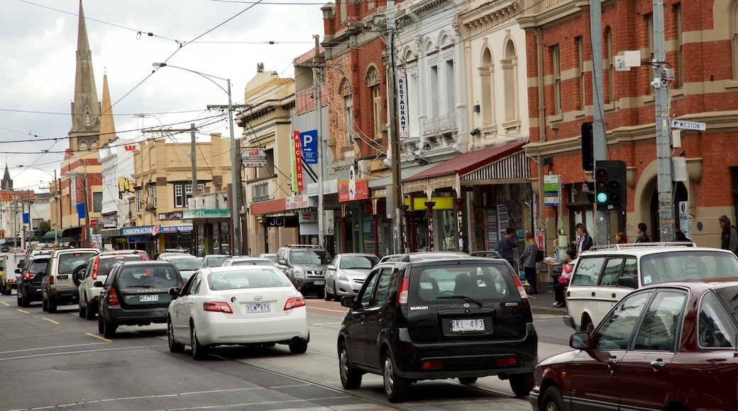 Brunswick showing central business district