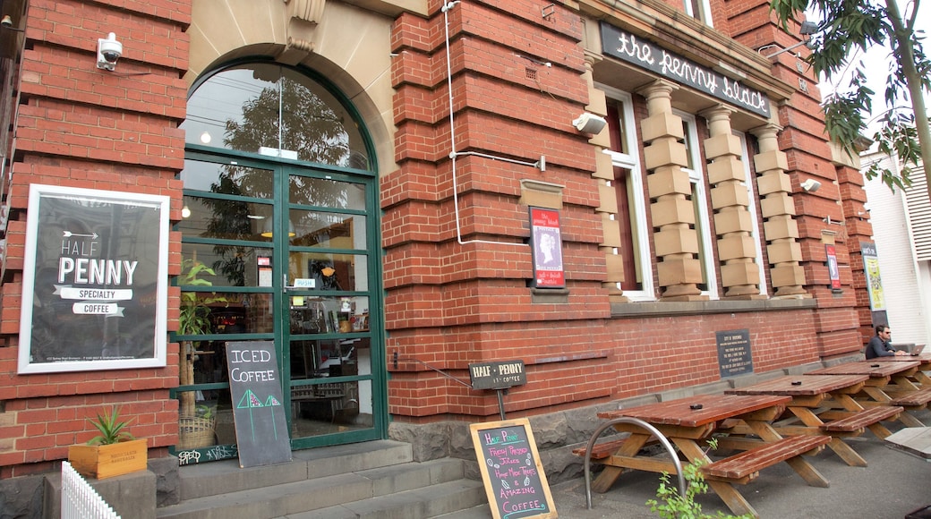 Brunswick featuring signage