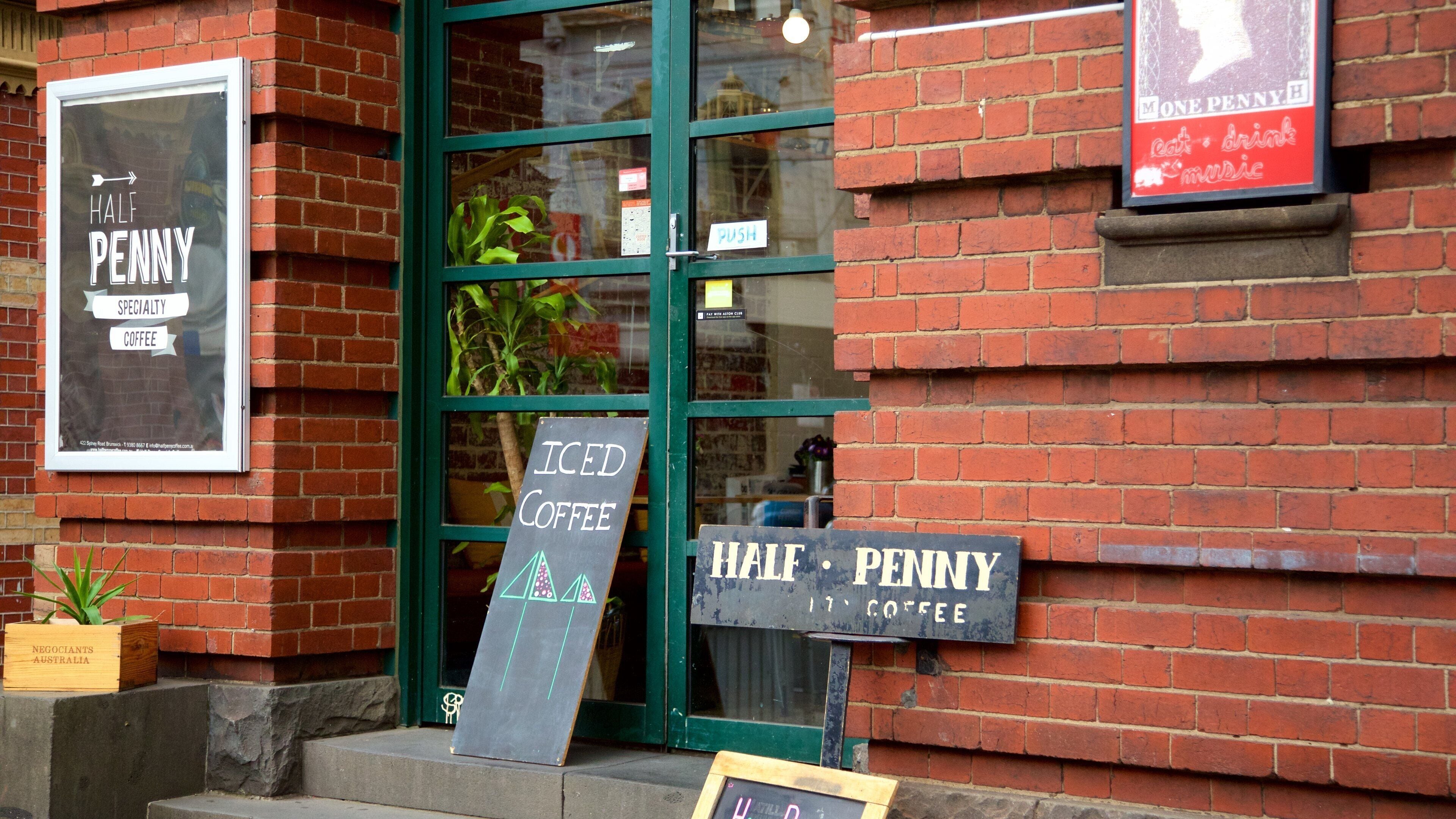 Brunswick showing signage