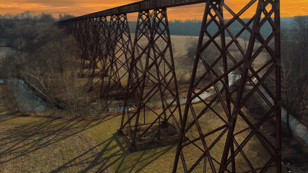 Tulip Trestle, Tulip, Indiana, Greene County